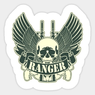 army ranger skull Sticker